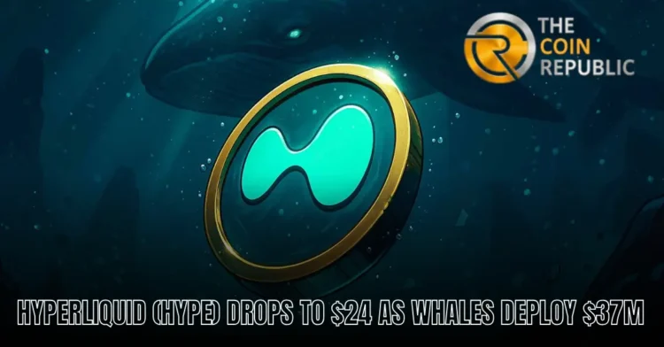 Hyperliquid (HYPE) Slides to $24 as Whales Deploy $37.1M, Key Support Levels in Focus 1 Hyperliquid (HYPE)